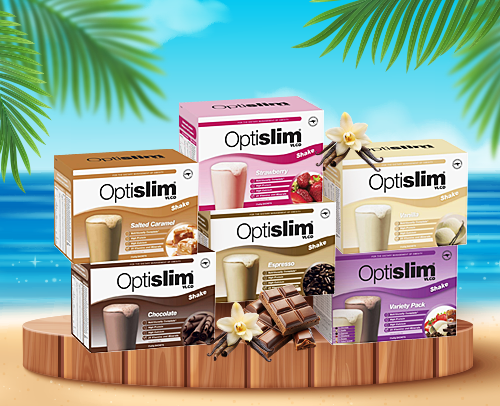 sydmarket.com- Combo 5: 3 Boxes of Optislim VLCD Meal Replacement Mix for Fast Weight Loss 21 packs x43g.