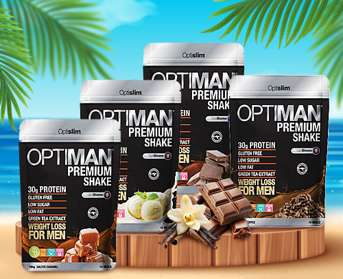 sydmarket.com- Combo 3: 3 Bags of Optislim Optiman Premium Weight Management Meal Replacement Shake for Men