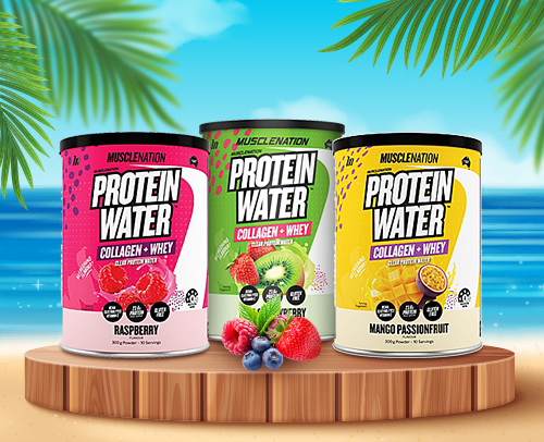 sydmarket.com- Combo 8: 3 Boxes of Liquid Protein Complex Collagen Hydrolyzed and Whey Protein Fruit Flavored Combined with Electrolytes and BCAA Supplements